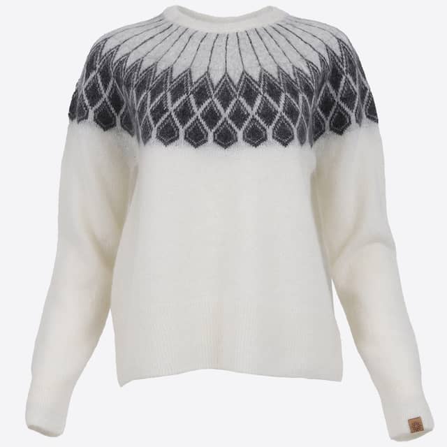 Ásbyrgi mohair wool sweater